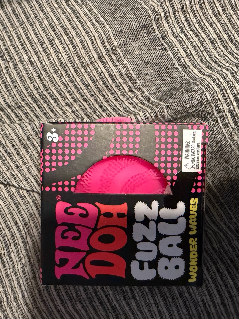Pink wonder wave needoh fuzzball